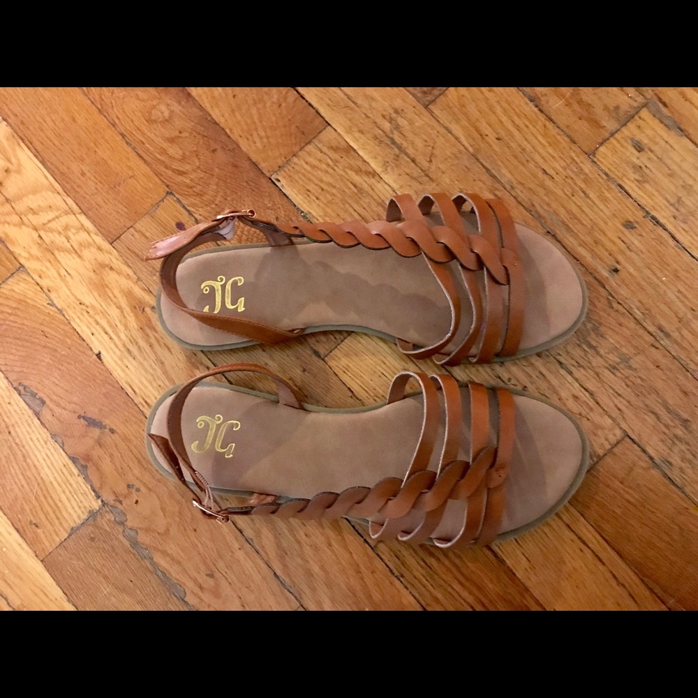 Journee Collection Solay Sandal, Size 11